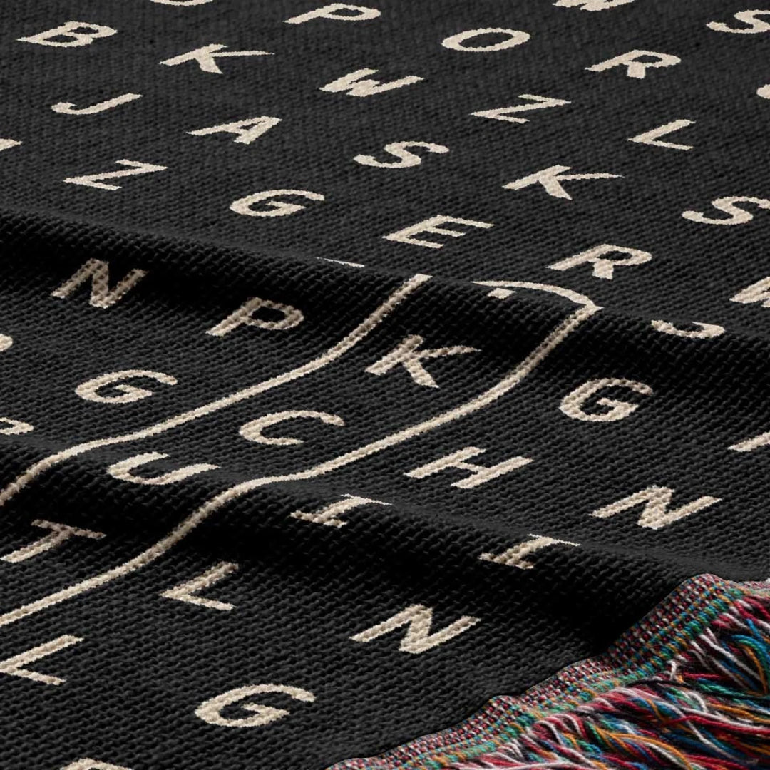 Bardstown, Kentucky Woven Blanket - Word Search Studio by Designed With Meaning