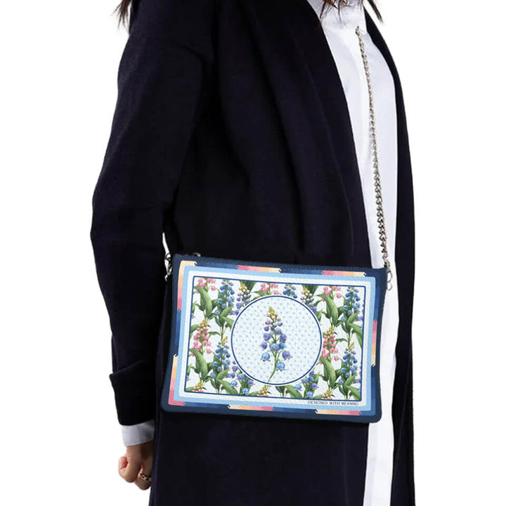 Zip Crossbody, Leather Handbag, Designed With Meaning