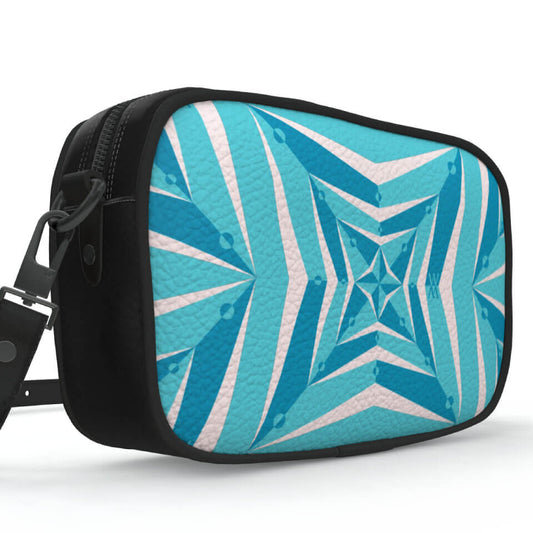 Stella Voyager 22 Camera Bag Lagoon, Leather Crossbody Bag, Designed With Meaning