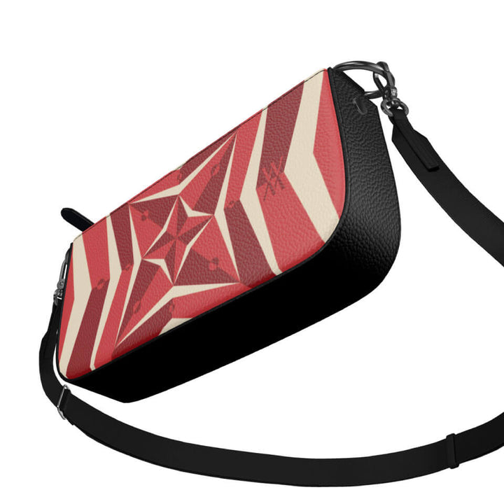 Stella Voyager 25 Box Horizon, Leather Crossbody Bag, Designed With Meaning