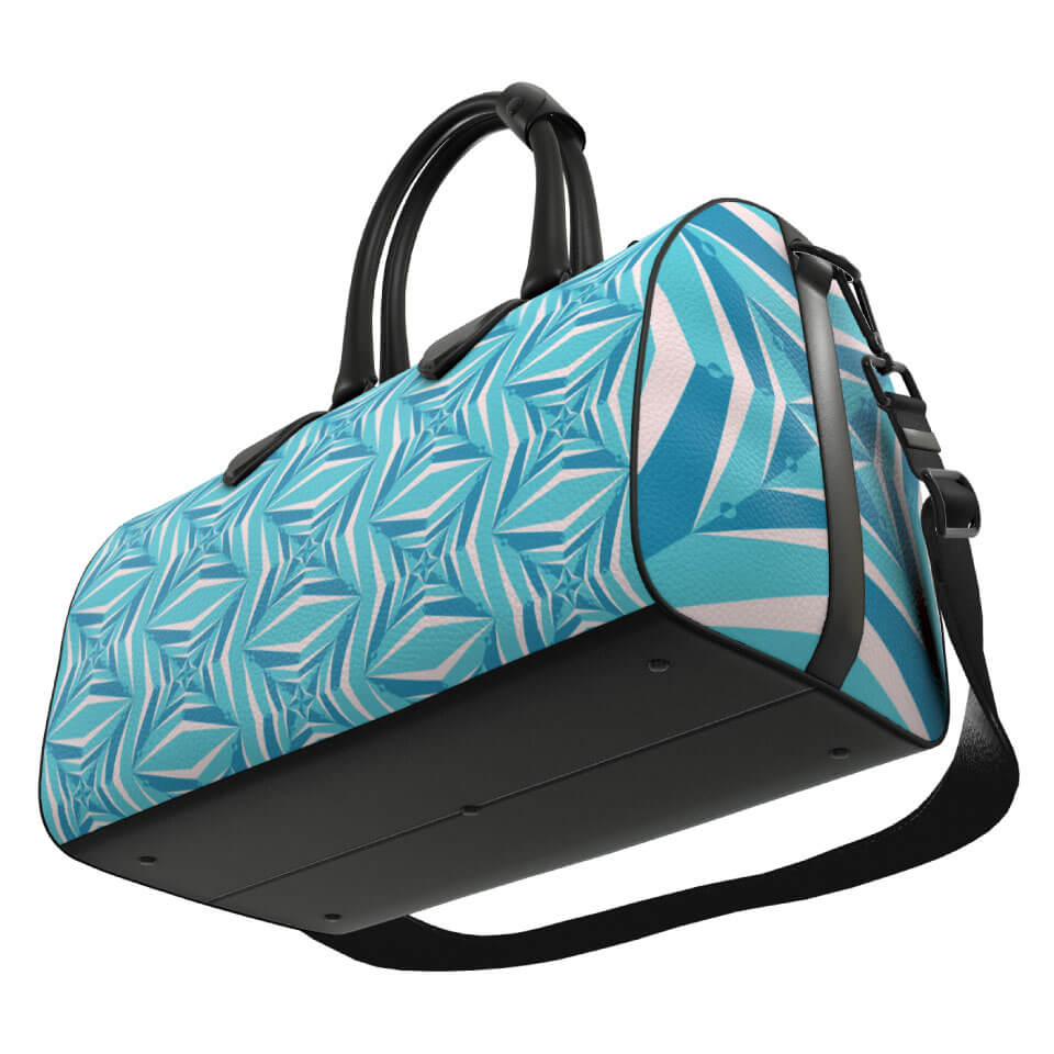 Stella Voyager 35 Duffle Bag Lagoon, Leather Handbag, Designed With Meaning