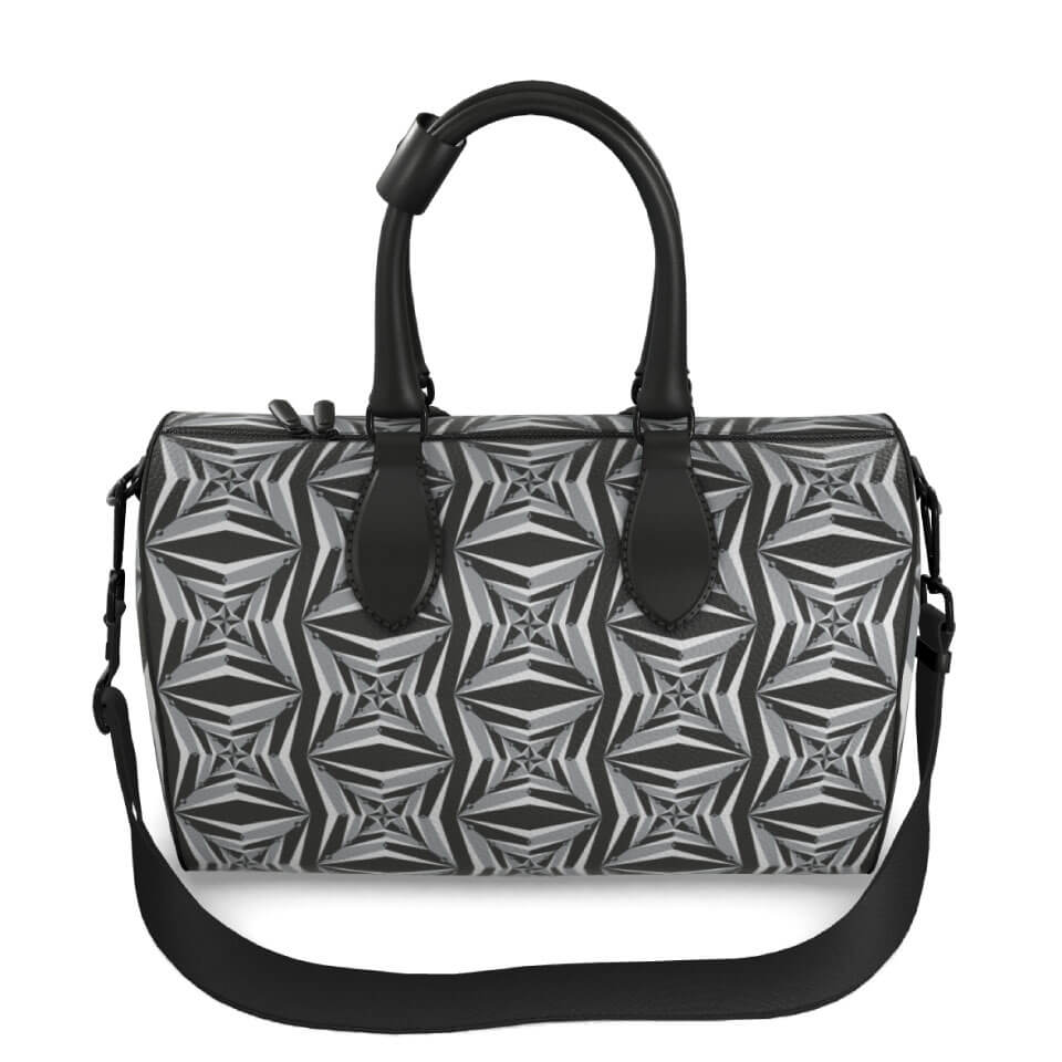 Stella Voyager 35 Duffle Bag Shadow, Leather Handbag, Designed With Meaning