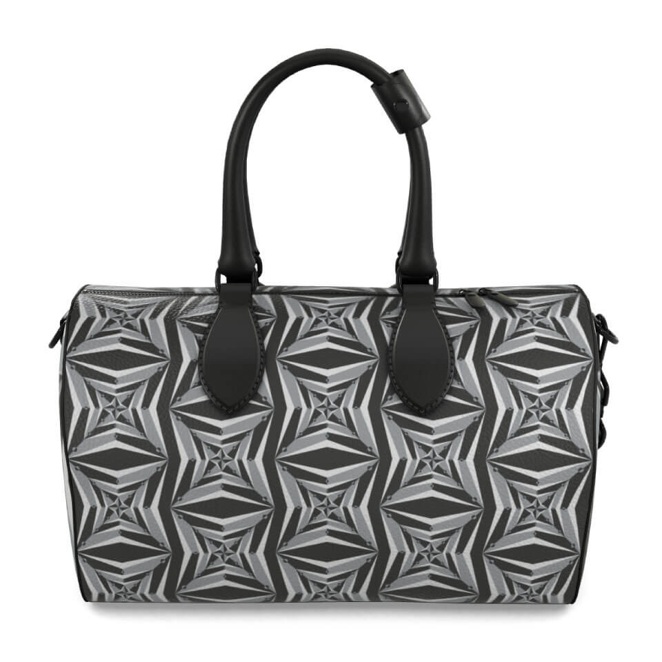 Stella Voyager 35 Duffle Bag Shadow, Leather Handbag, Designed With Meaning