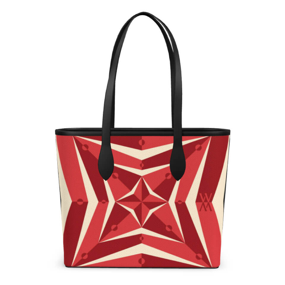 Stella Voyager 35 Tote Horizon, Leather Tote Bag, Designed With Meaning