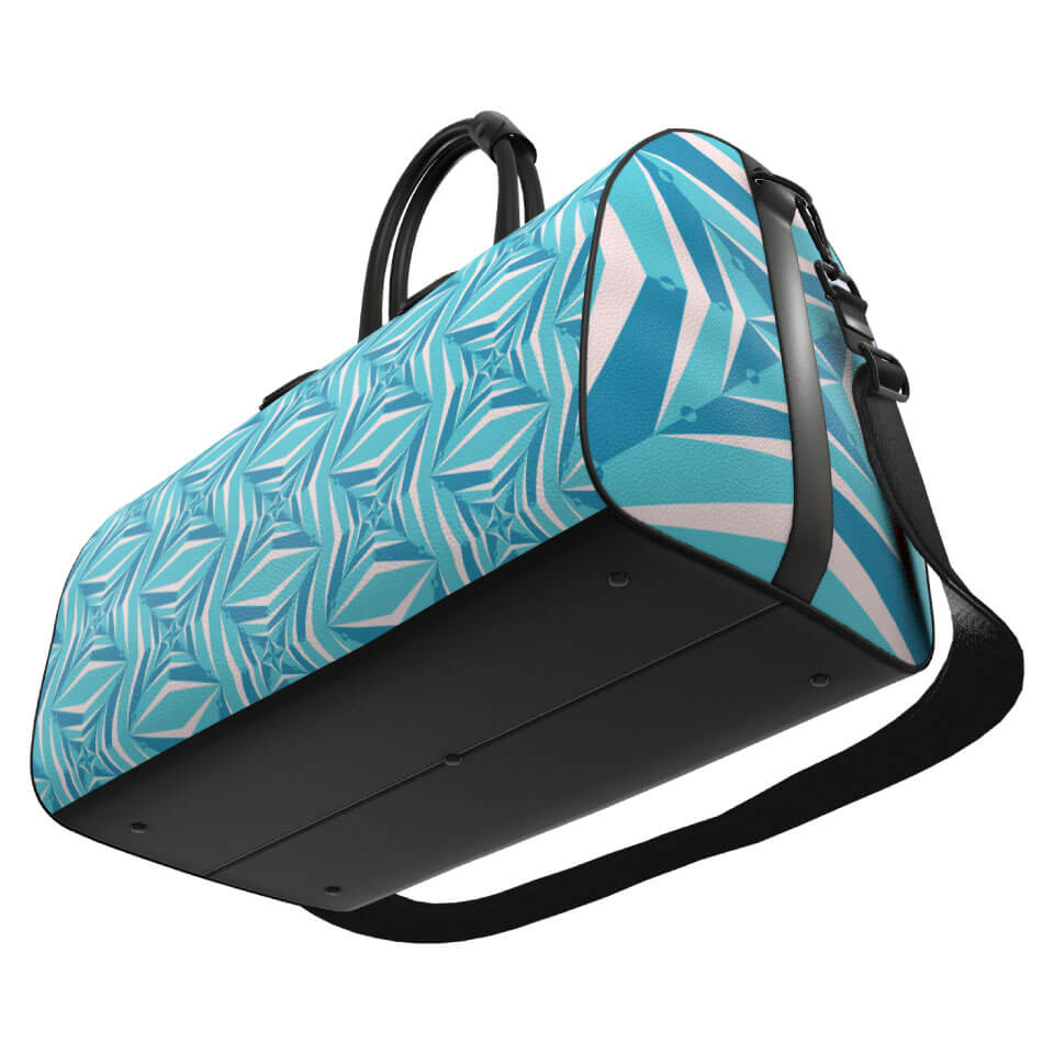 Stella Voyager 50 Duffle Bag Lagoon, Leather Handbag, Designed With Meaning