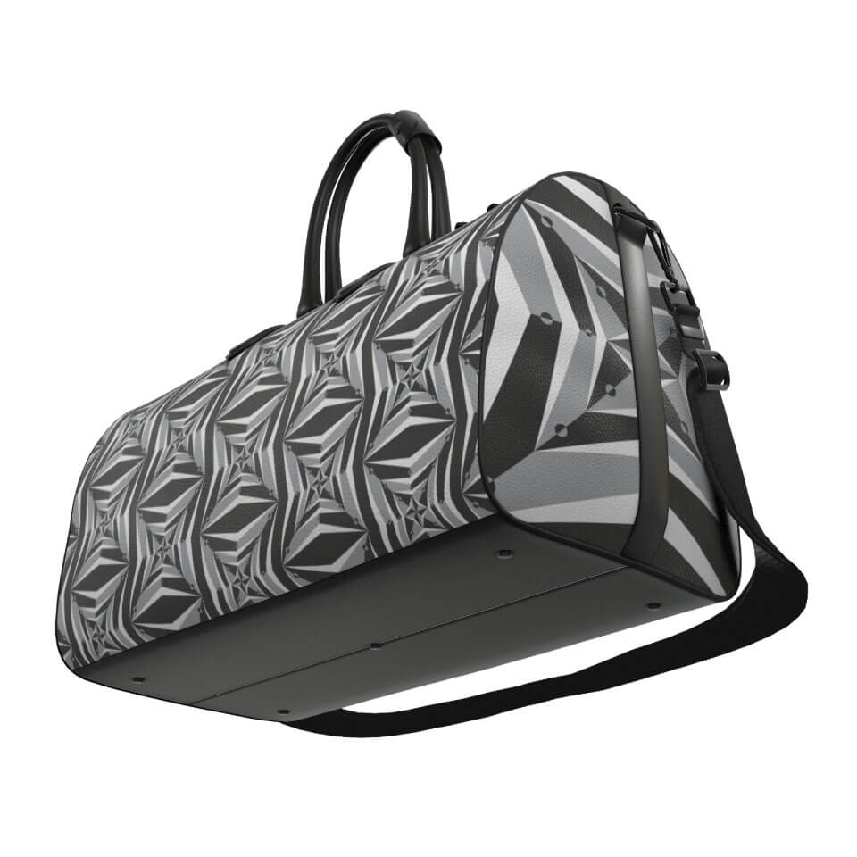 Stella Voyager 50 Duffle Bag Shadow, Leather Handbag, Designed With Meaning