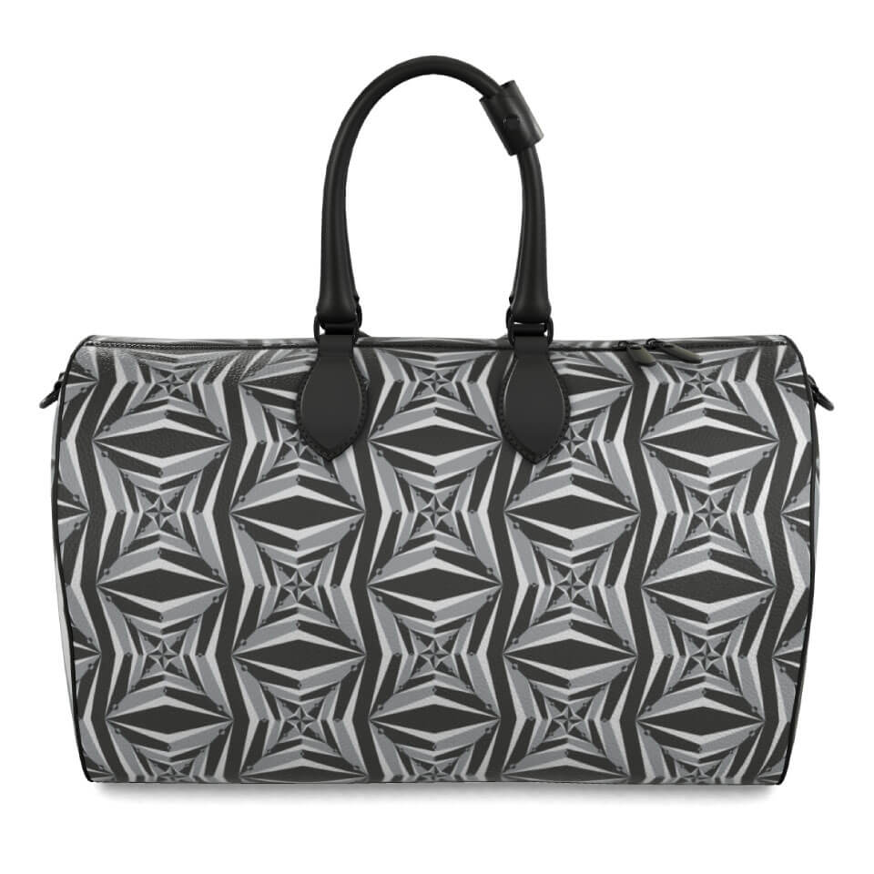Stella Voyager 50 Duffle Bag Shadow, Leather Handbag, Designed With Meaning