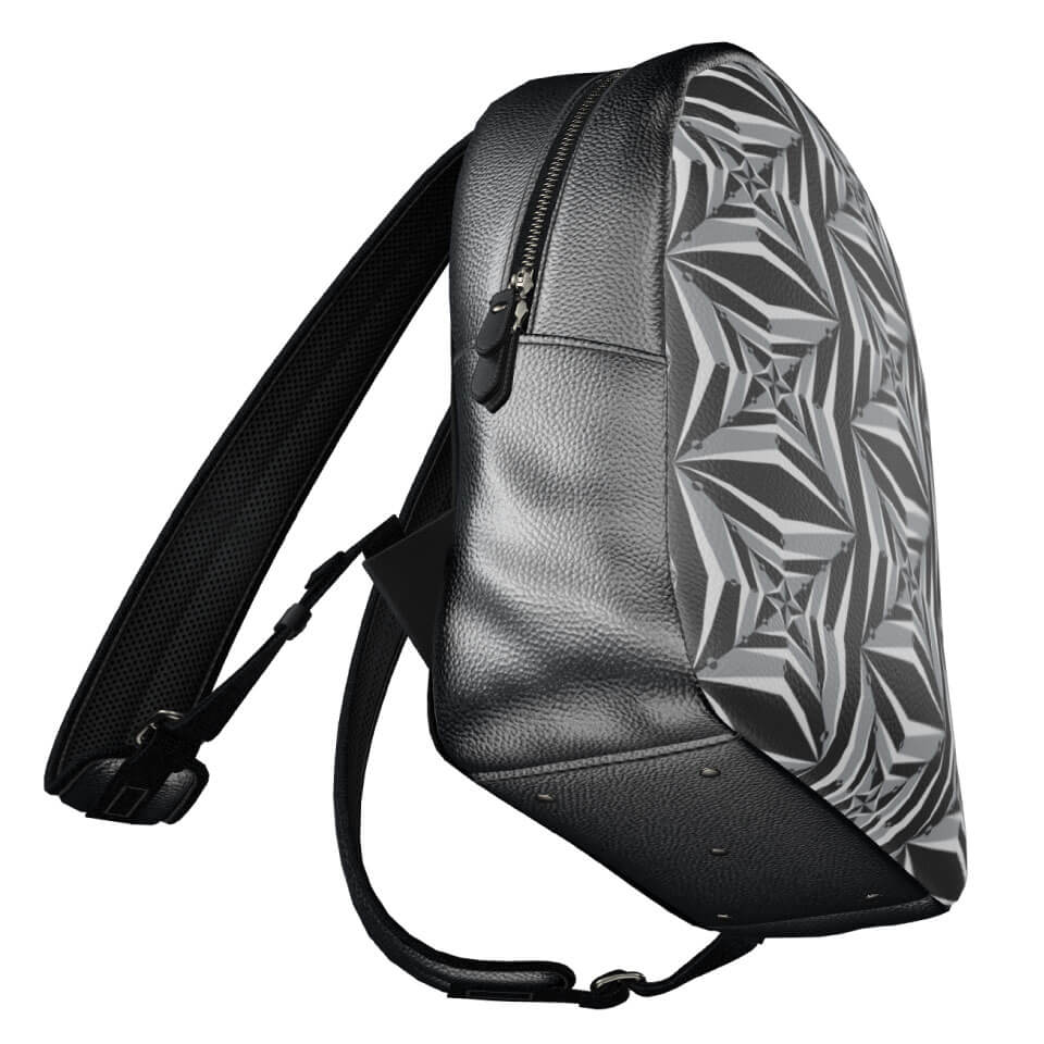 Stella Voyager Leather Backpack Shadow, Designed With Meaning