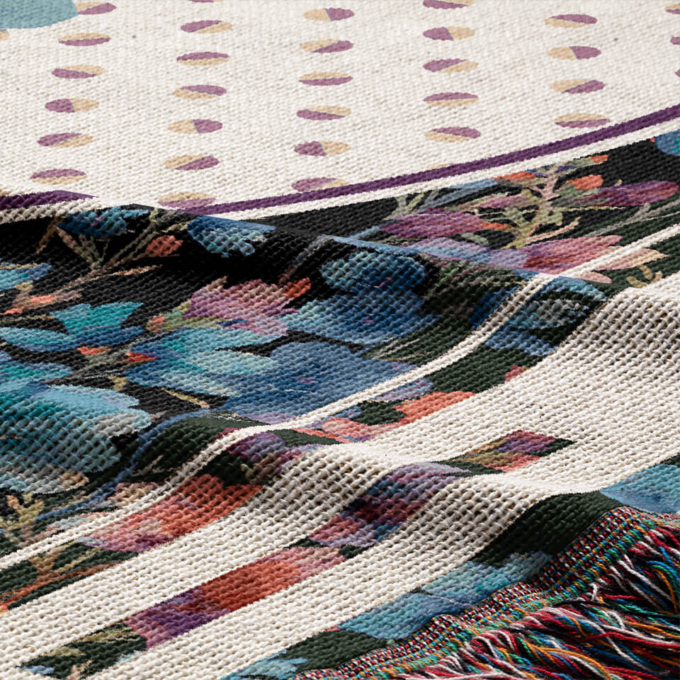 Larkspur Woven Blanket