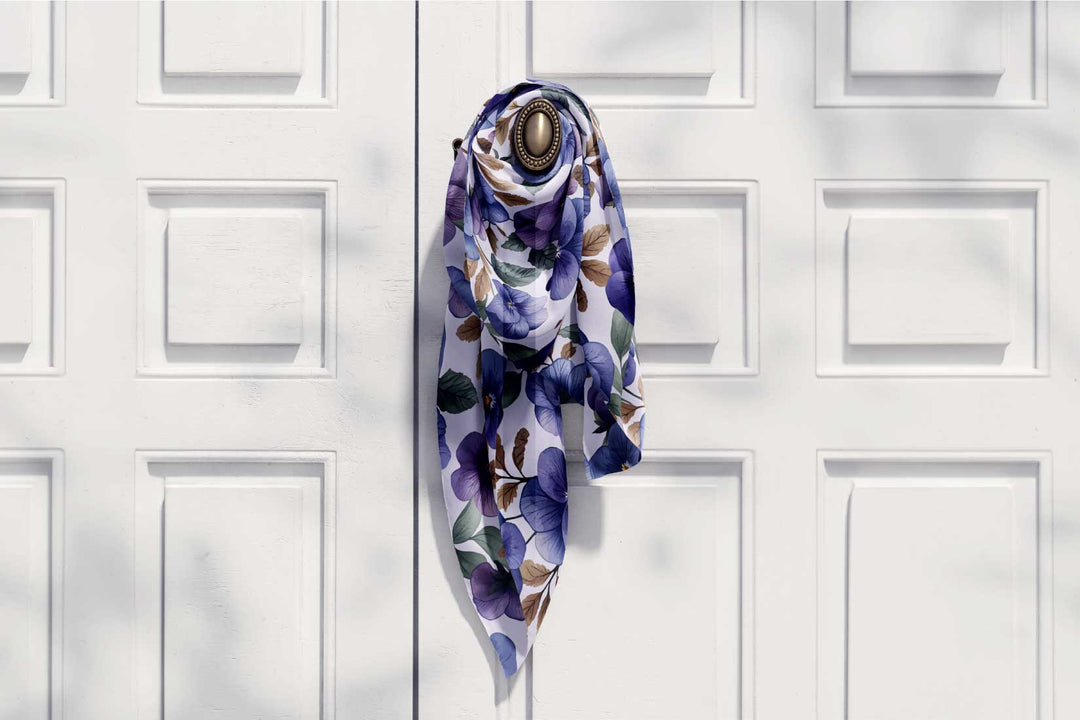 Violet Flower Pattern Collection, Designed With Meaning