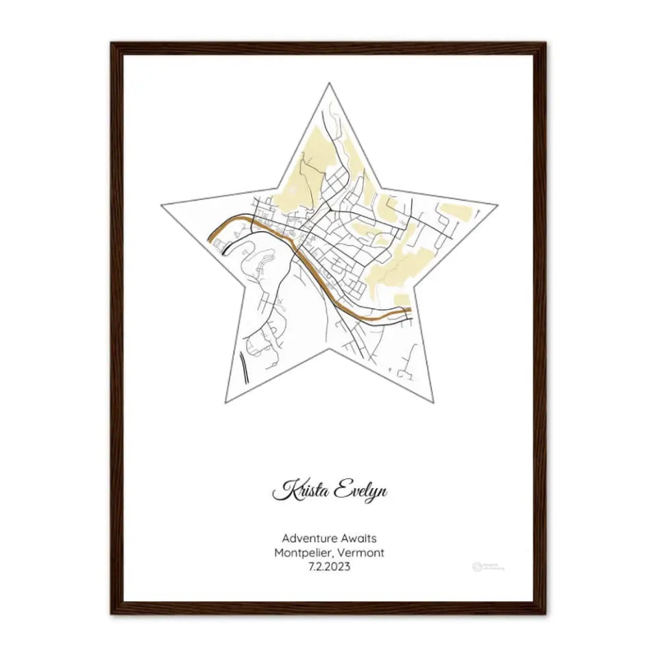 Personalized Promotion Gift - Choose Star Map, Street Map, or Your Photo